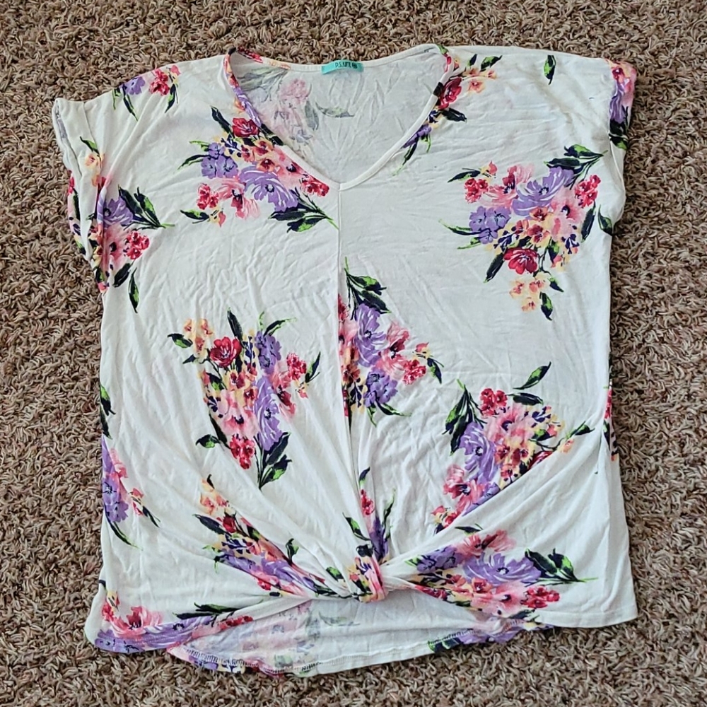 Floral Short sleeve shirt
